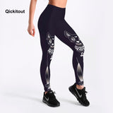 Hot Digital Printed Black Cat Leggings For Women's