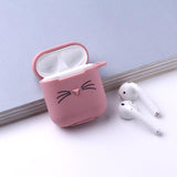 Cat Lovers Crystal Protective Case For Airpods